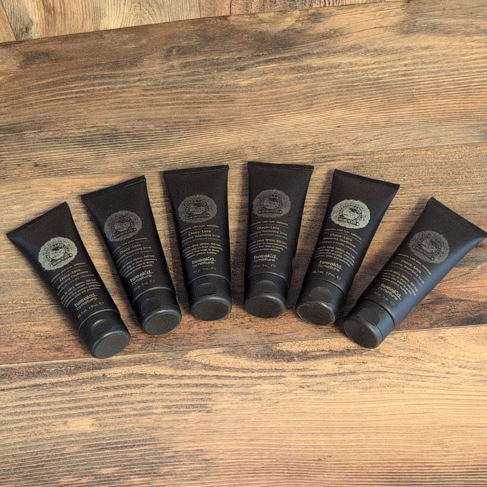 6 Bottles Tweak-d By Nature Volumizing Clayditioner 3 fl. oz. (Choco-Loco) NEW